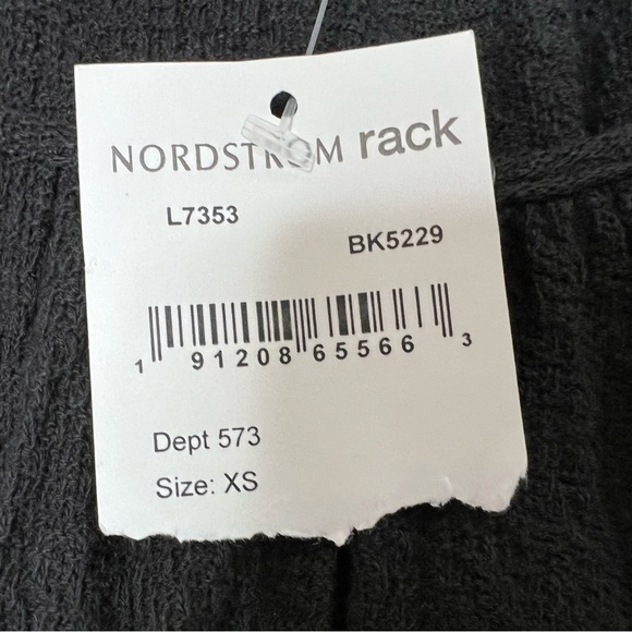 Madewell Women Tiered Flutter Sleeve Black Top Blouse XS NEW 547 - Picture 3 of 5